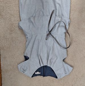 Grey business casual dress